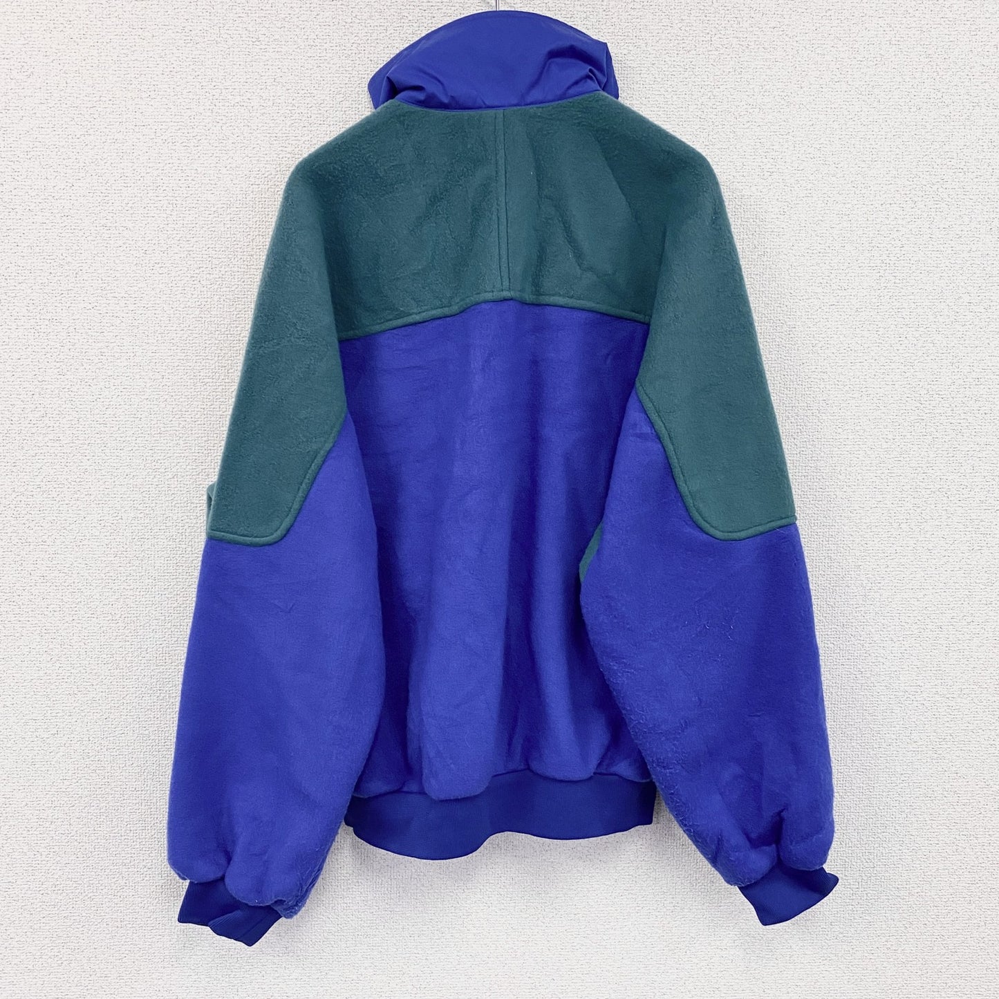 ～00s　Caribee　フルジップフリースジャケット　ヴィンテージ　青　ブルー　XLサイズ