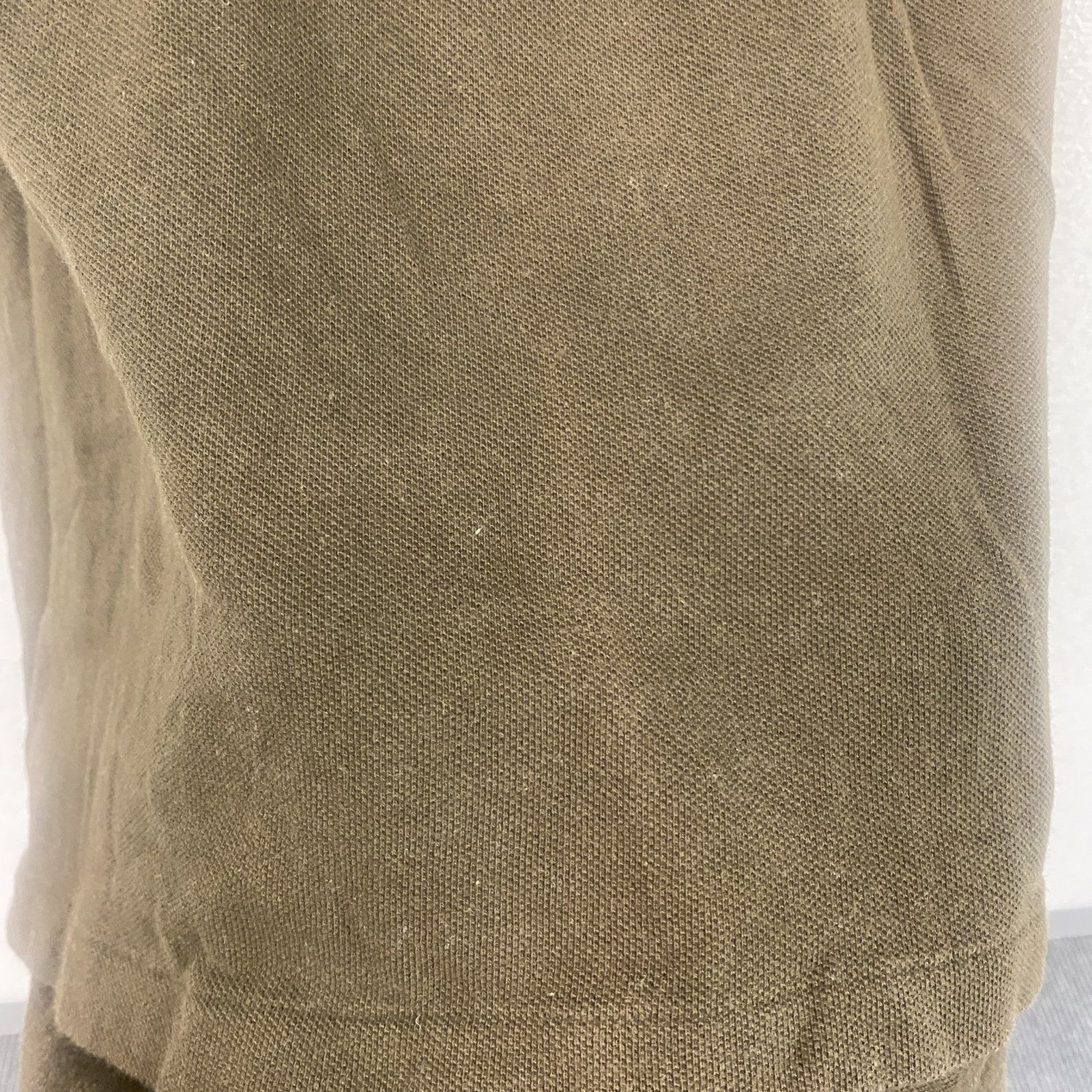 POLO by Ralph Lauren　ラルフローレン　半袖ポロシャツ　刺繍ロゴ　ワンポイント　茶色　ブラウン　Mサイズ　古着