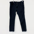 Levi’s　リーバイス　511　ブラックデニムパンツ/ジーンズ　ジップフライ　黒　ブラック　W34サイズ　古着