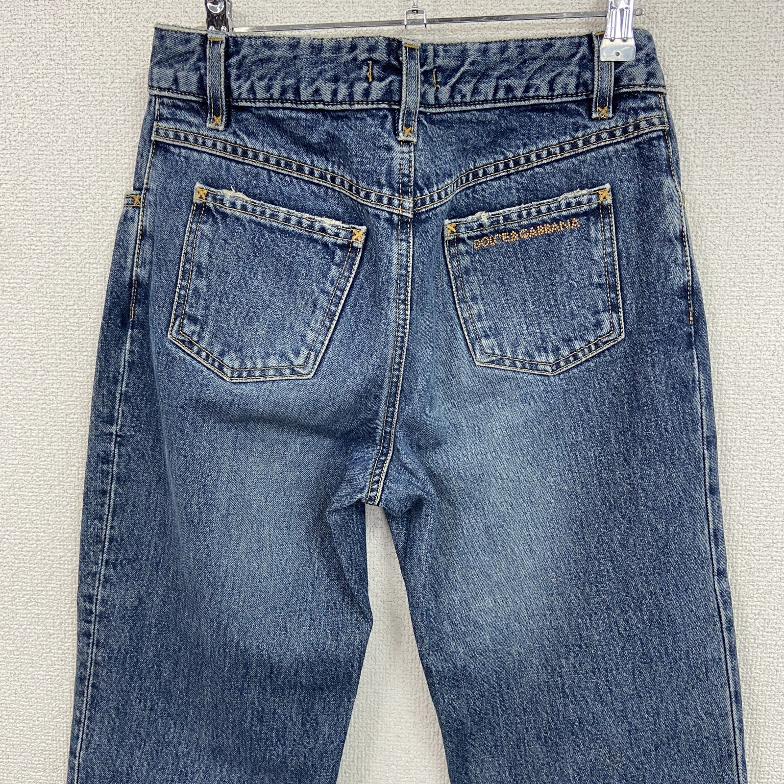 DOLCE＆GABBANA　ドルチェ＆ガッパーナ　デニムパンツ/ジーンズ　インディゴ　40サイズ　古着