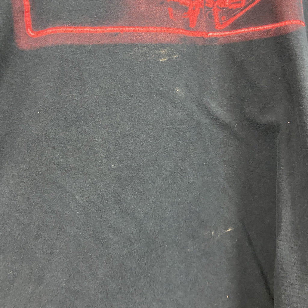 NIKE　ナイキ　半袖ネオンプリントTシャツ　黒　ブラック　Lサイズ　古着