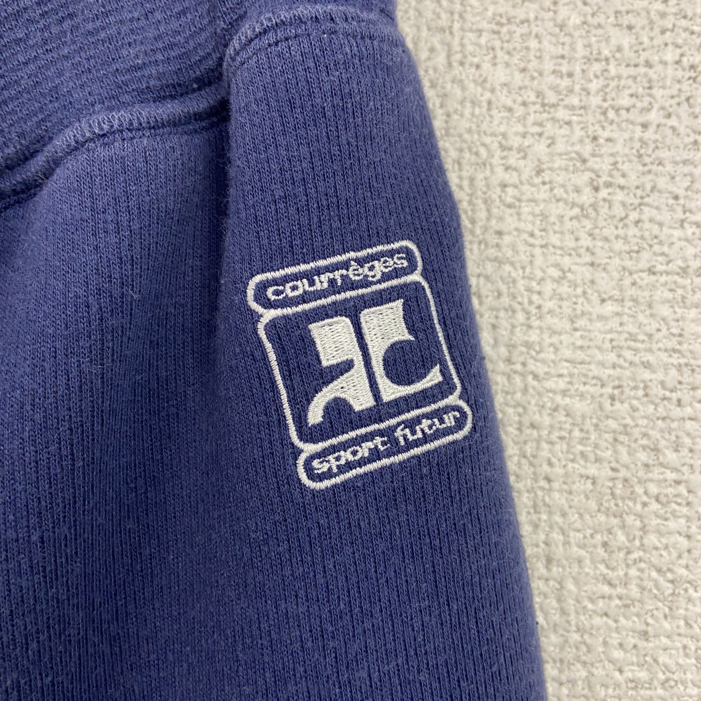 Courreges　クレージュ　スウェットパンツ　紺　ネイビー　W38サイズ