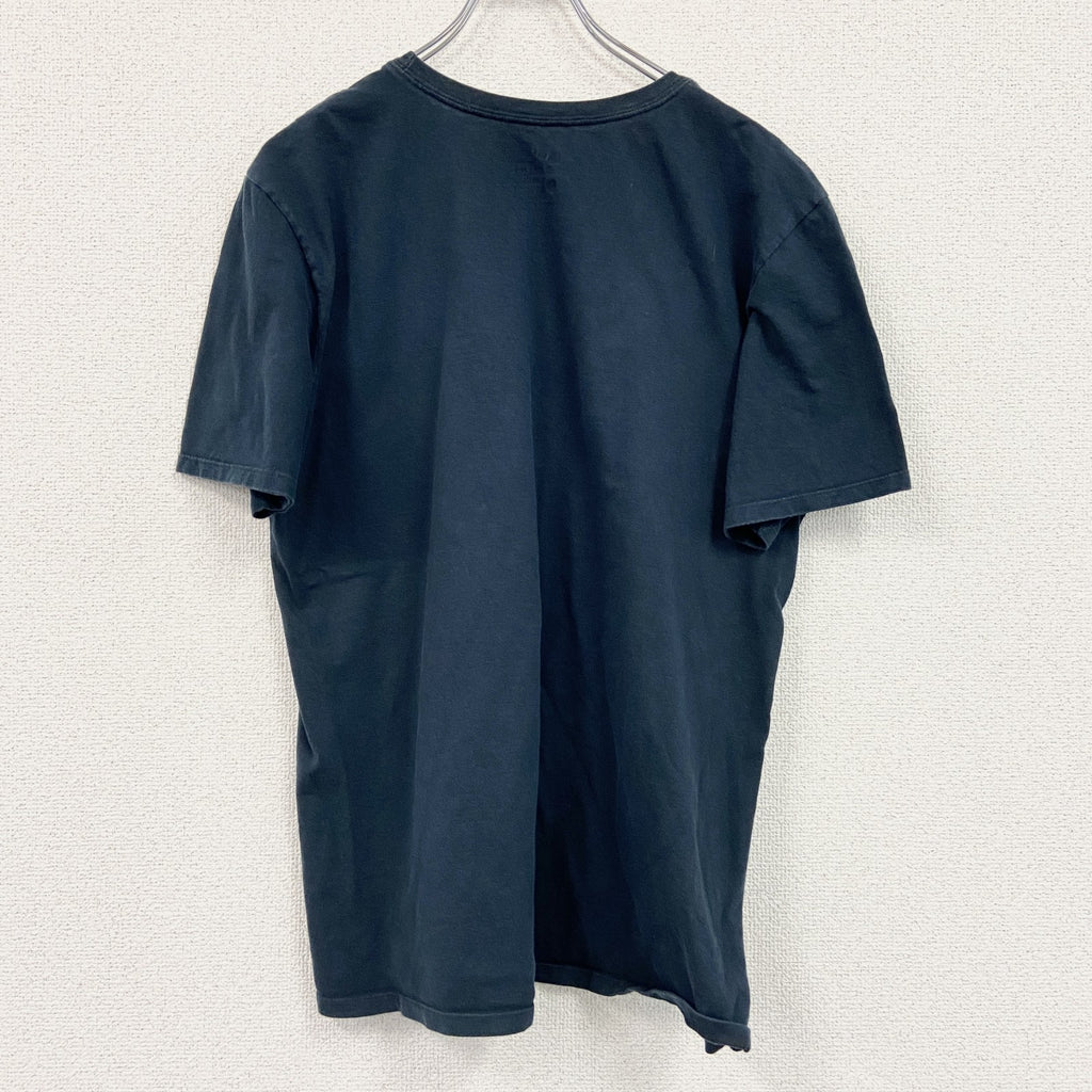 NIKE　ナイキ　半袖ネオンプリントTシャツ　黒　ブラック　Lサイズ　古着