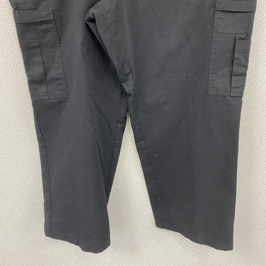 Dickies　ディッキーズ　カーゴパンツ　ワークパンツ　ジップフライ　黒　ブラック　44サイズ　古着