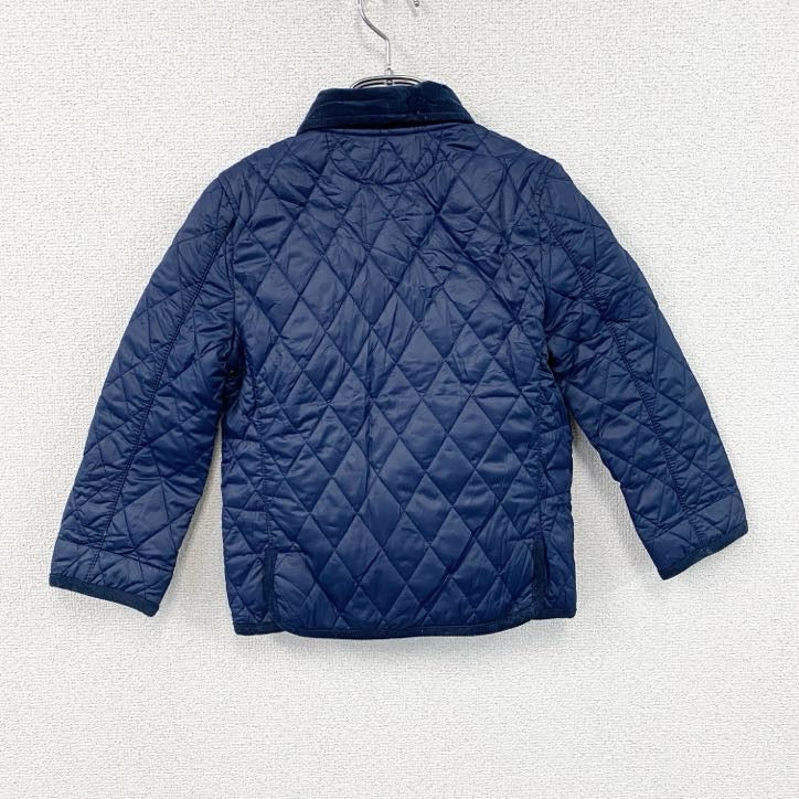 POLO RALPH LAUREN　ポロラルフローレン　キルティングジャケット　紺　ネイビー　4/4Tサイズ　古着