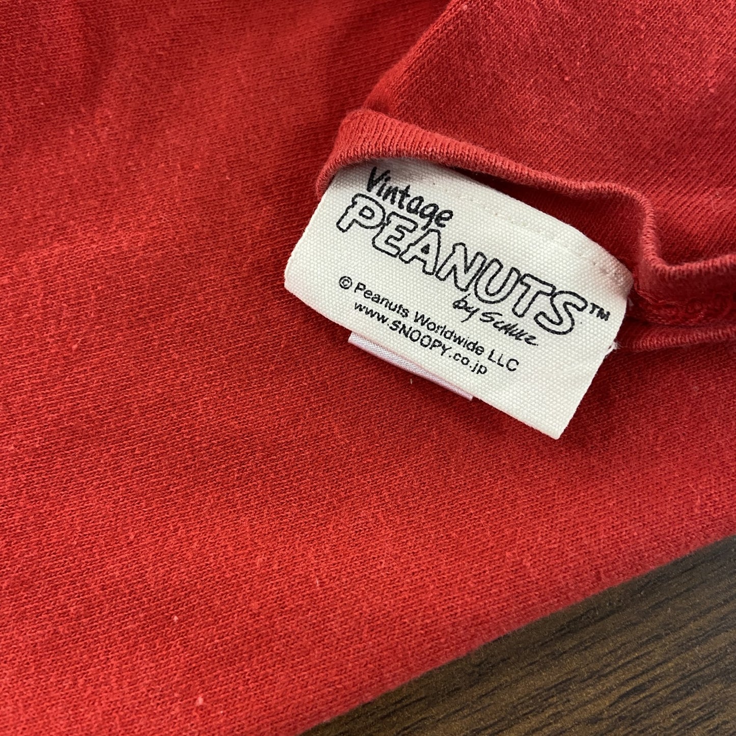 XLARGE　エクストララージ　半袖プリントTシャツ　スヌーピー　赤　レッド　Lサイズ