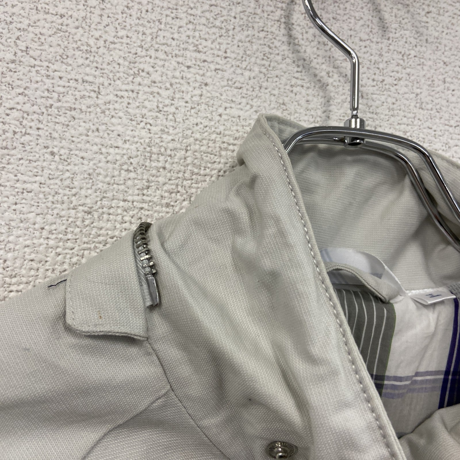 adidas　アディダス　ワークジャケット　ブルゾン　ベージュ　Sサイズ　古着
