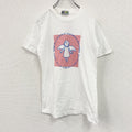 90s　HACHIJYUBUNNO ICHI　半袖プリントTシャツ　天使　ヴィンテージ　白　ホワイト　Sサイズ カットソー メンズ コットン 古着