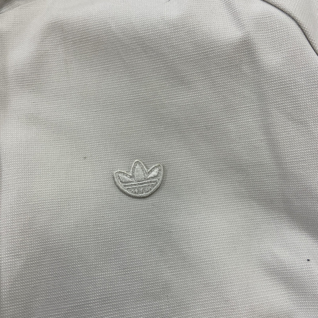 adidas　アディダス　ワークジャケット　ブルゾン　ベージュ　Sサイズ　古着