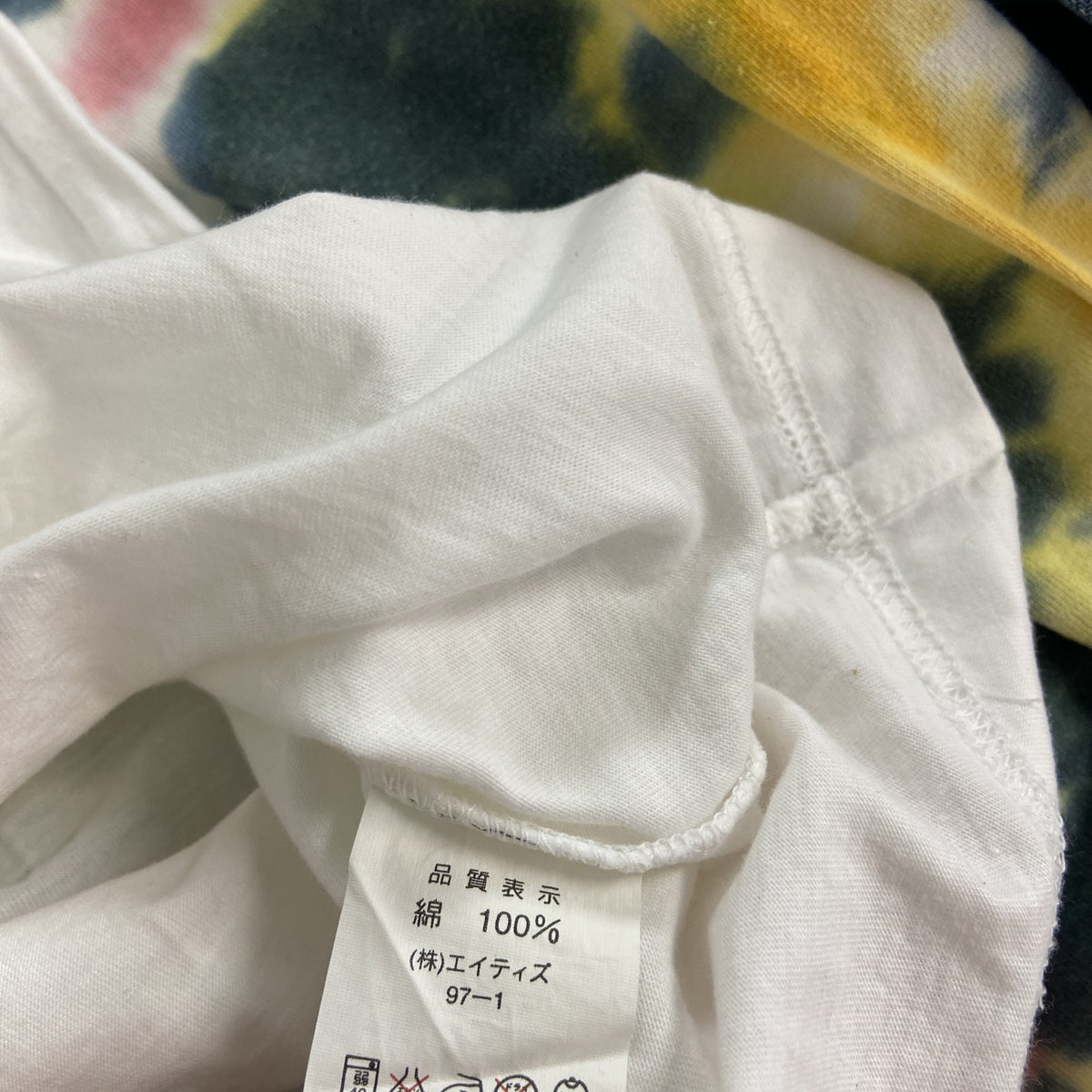 90s　HACHIJYUBUNNO ICHI　半袖プリントTシャツ　天使　ヴィンテージ　白　ホワイト　Sサイズ カットソー メンズ コットン 古着