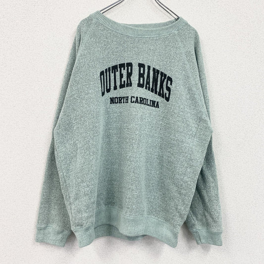 BASIX OF AMERICA　スウェット/トレーナー　ミントグリーン　XLサイズ