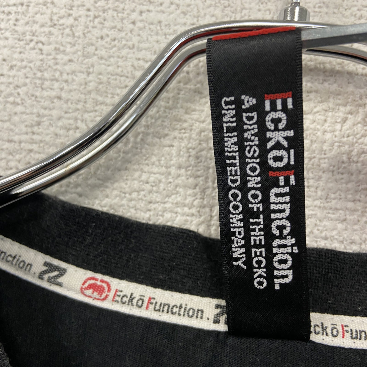 00s　ECKO FUNCTION　エコーファンクション　半袖プリントTシャツ　ヴィンテージ　ブラック　Lサイズ　古着