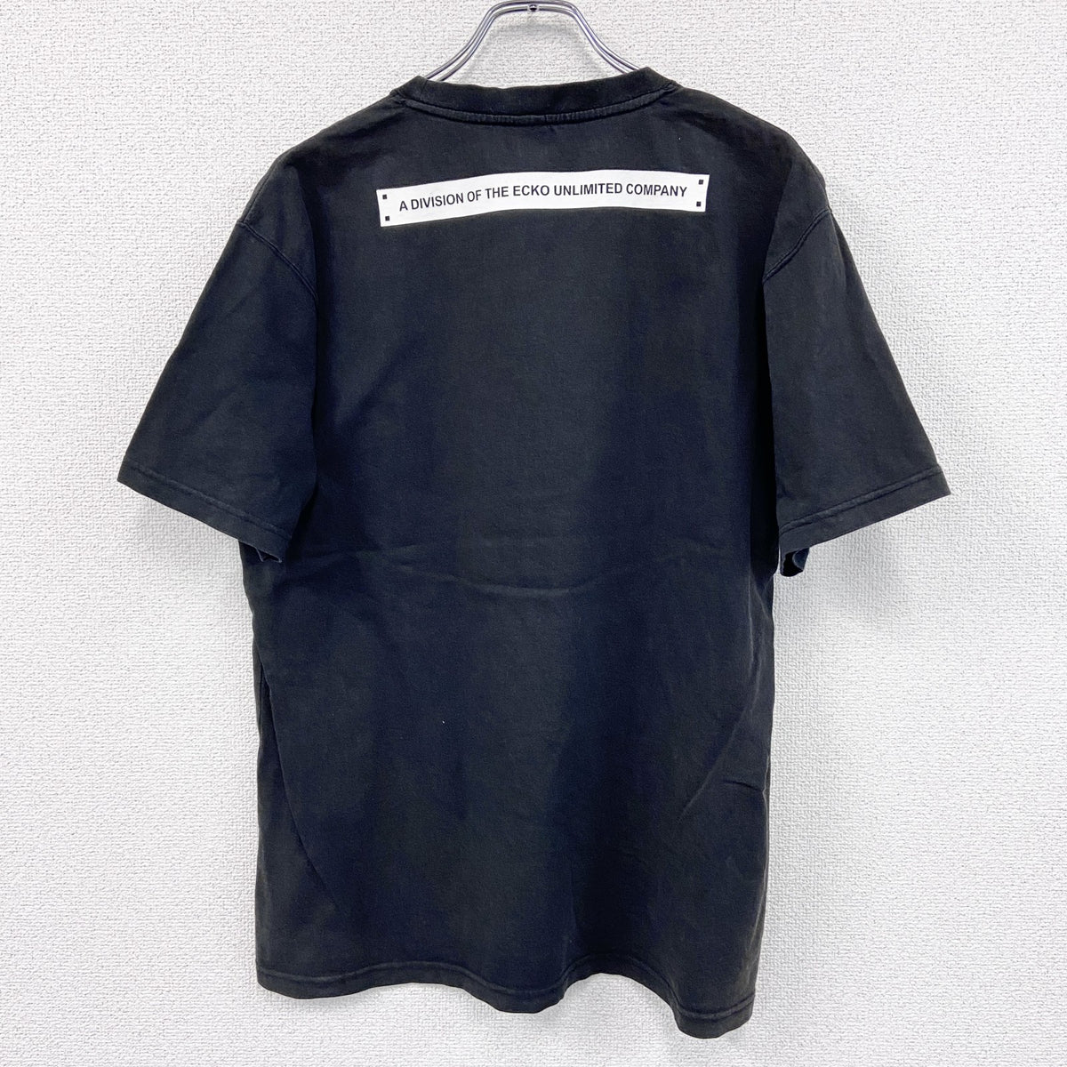 00s　ECKO FUNCTION　エコーファンクション　半袖プリントTシャツ　ヴィンテージ　ブラック　Lサイズ　古着
