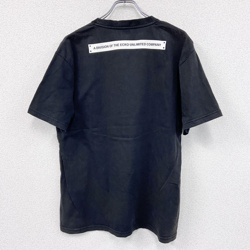 00s　ECKO FUNCTION　エコーファンクション　半袖プリントTシャツ　ヴィンテージ　ブラック　Lサイズ　古着