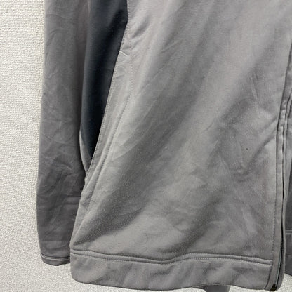 00s　NIKE　ナイキ　フルジップジャージパーカー　フード取り外し可能　ヴィンテージ　灰色　グレー　Mサイズ