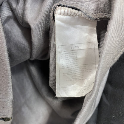 00s　NIKE　ナイキ　フルジップジャージパーカー　フード取り外し可能　ヴィンテージ　灰色　グレー　Mサイズ