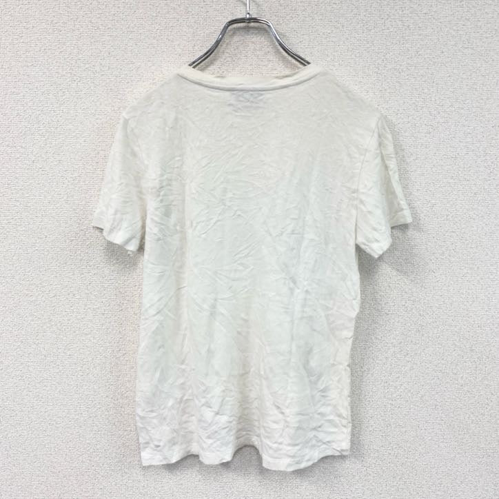 A.P.C.　アーペーセー　半袖プリントTシャツ　白　ホワイト　Sサイズ　古着