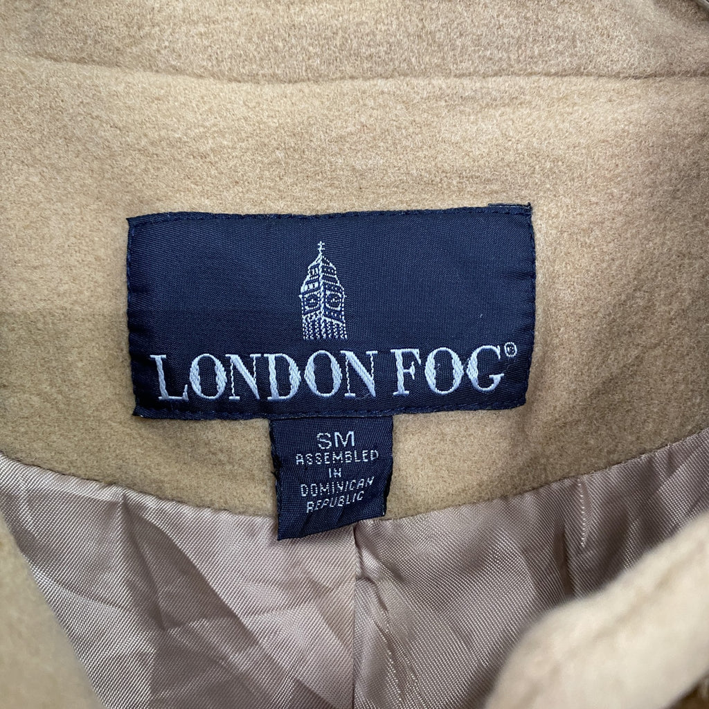 LONDON FOG　ロンドンフォグ　ウールコート　キャメル　SMサイズ　古着