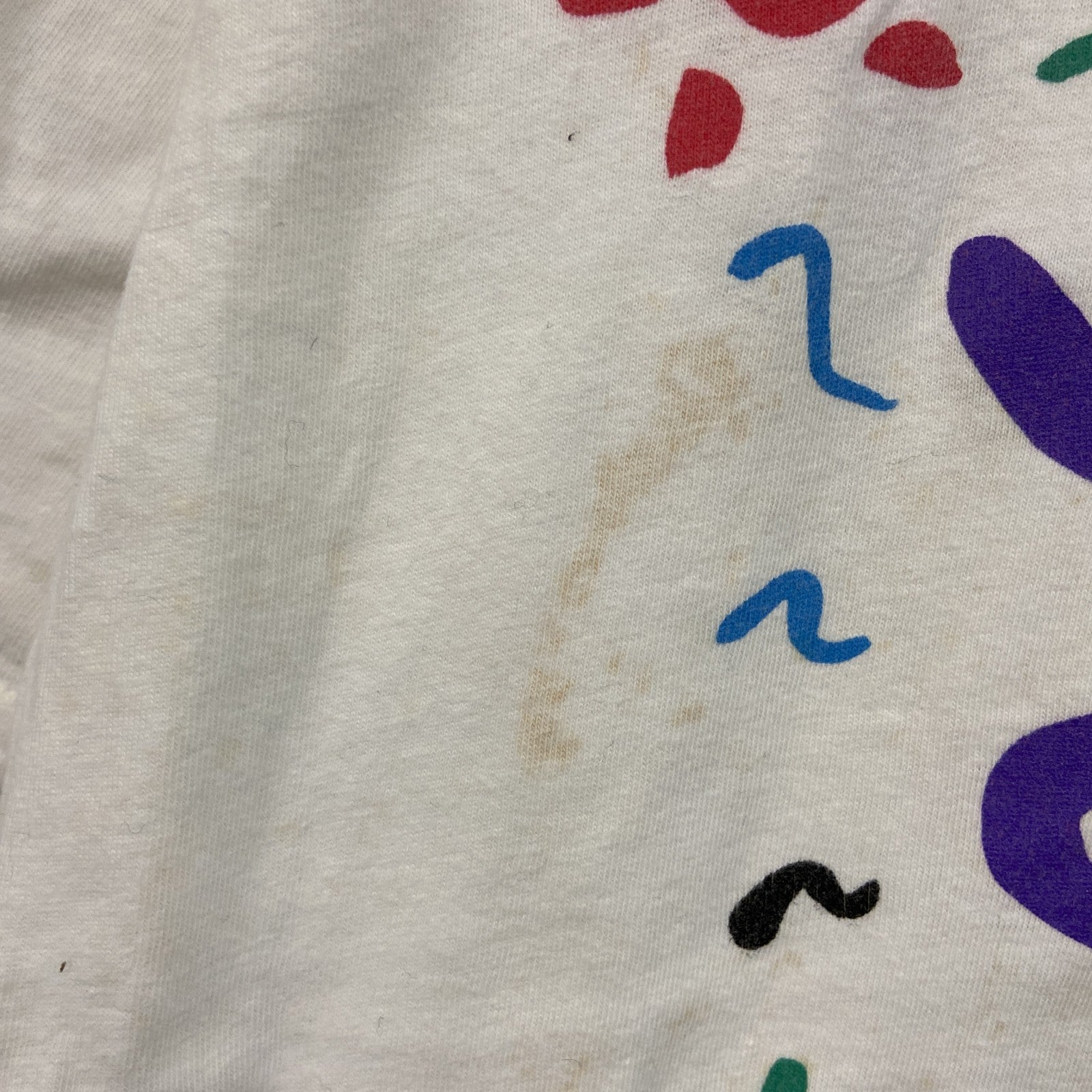 90s　ONEITA　オニータ　半袖プリントTシャツ　ヴィンテージ　シングルステッチ　白　ホワイト　Lサイズ　古着