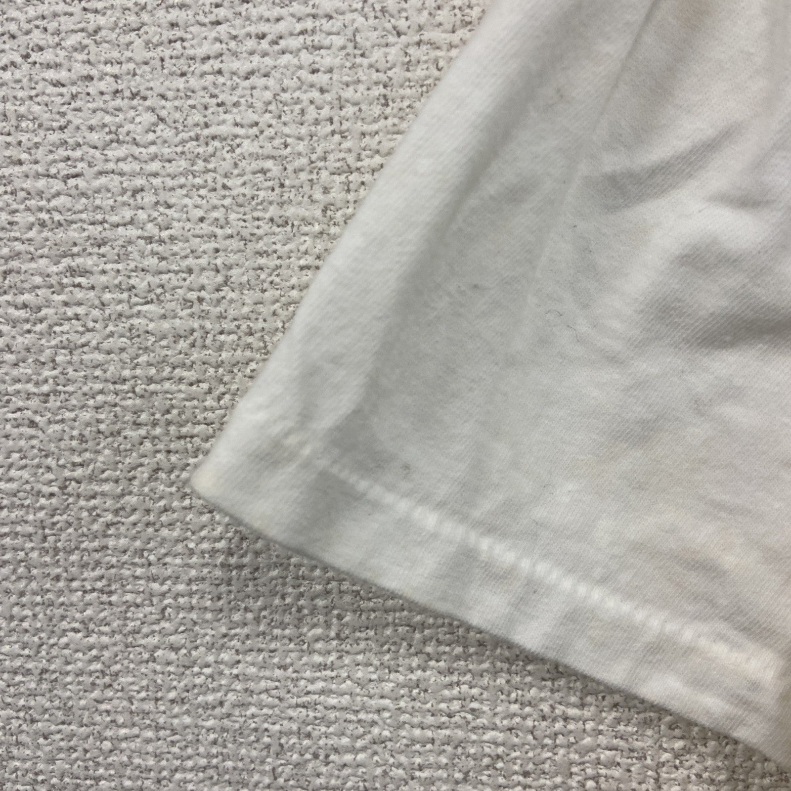 90s　ONEITA　オニータ　半袖プリントTシャツ　ヴィンテージ　シングルステッチ　白　ホワイト　Lサイズ　古着