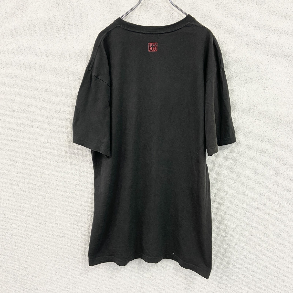 Print star　プリントスター　銚子丸　半袖企業プリントTシャツ　お寿司屋　黒　ブラック　XXLサイズ　古着