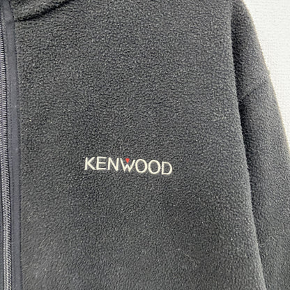 ～00s　KENWOOD ケンウッド　フリースジャケット/ボアジャケット　ヴィンテージ　黒　ブラック