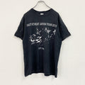 GILDAN　ギルダン　半袖プリントTシャツ　Uネック　　黒　ブラック　Lサイズ　古着