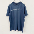 Abercrombie & Fitch　アバクロンビー＆フィッチ　MUSCLE　半袖プリントTシャツ　紺　ネイビー　Lサイズ　古着