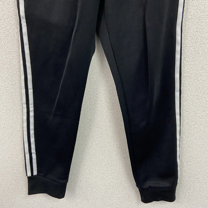 adidas　アディダス　トラックパンツ　ジャージパンツ　黒　ブラック　Sサイズ