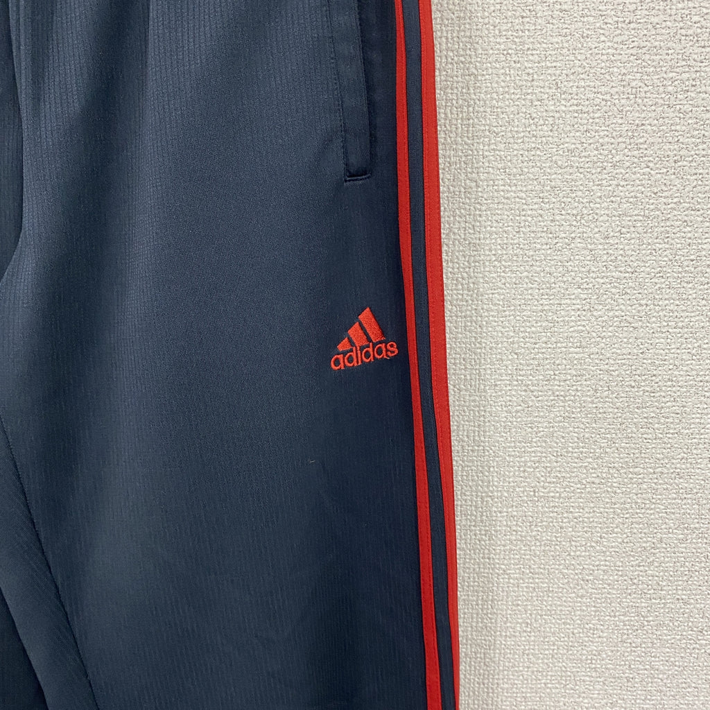 adidas　アディダス　トラックパンツ/ジャージパンツ　紺　ネイビー　サイズ　古着