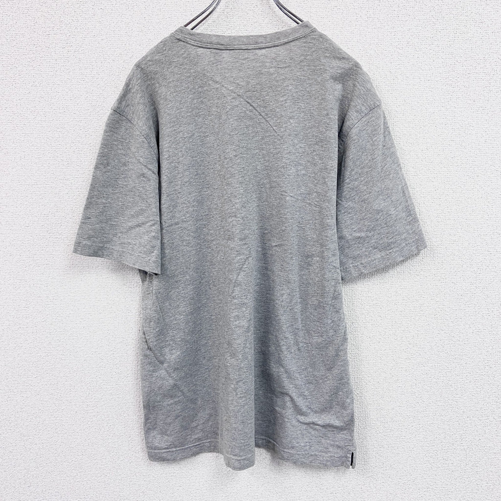 Brooks Brothers 346　ブルックスブラザーズ　半袖プリントTシャツ　グレー　灰色　Mサイズ　古着