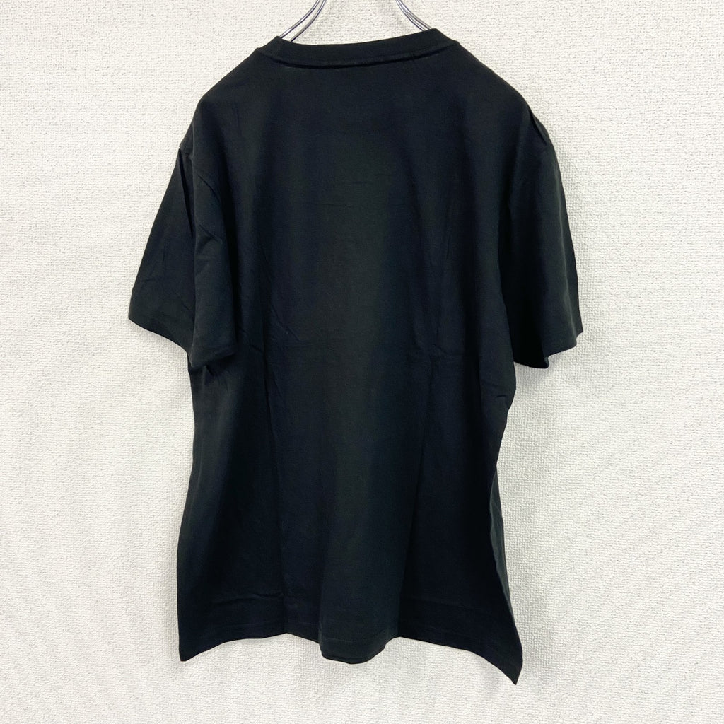 Print star　プリントスター　BOSS　ボス　LOGOS　ロゴス　半袖企業プリントTシャツ　黒　ブラック　Lサイズ カットソー メンズ コットン 古着