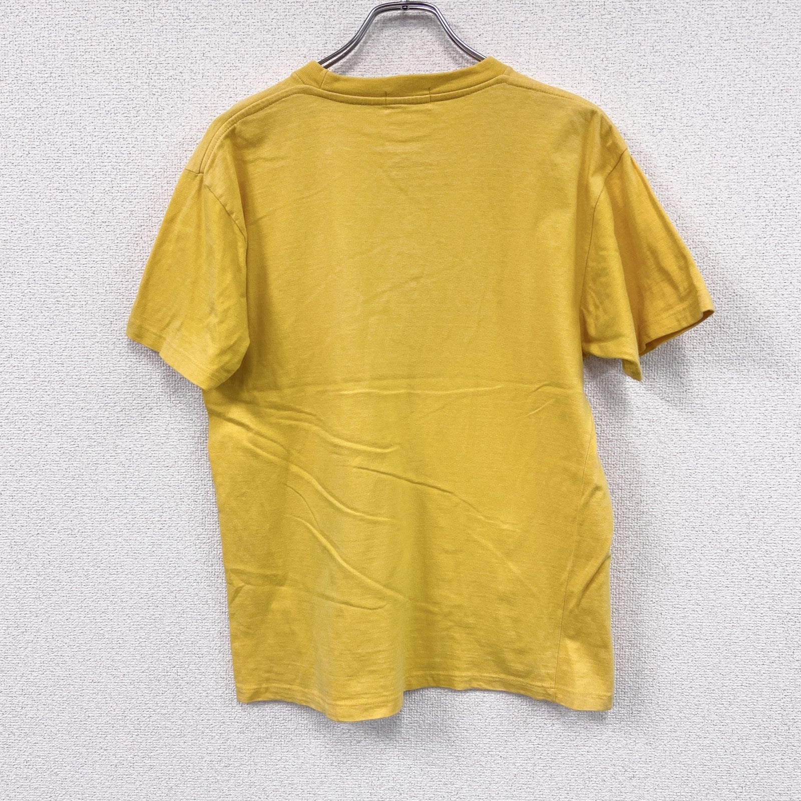 MALT'S BEER　モルツ　半袖プリントTシャツ　黄色　イエロー　Mサイズ　古着