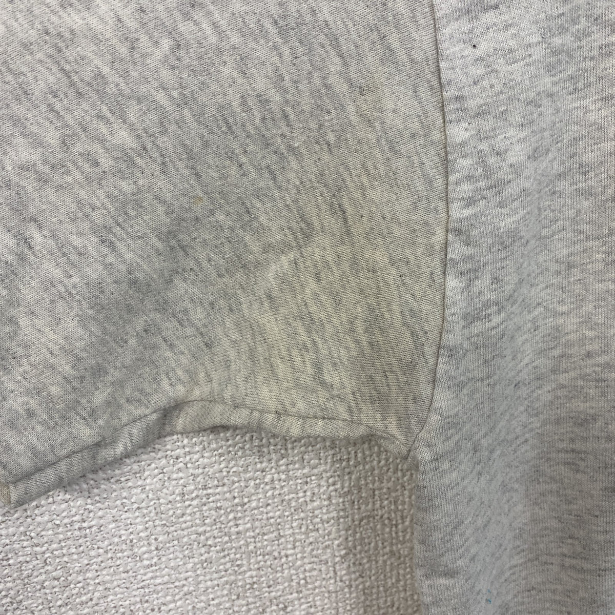 JERZEES　ジャージーズ　半袖プリントTシャツ　シングルステッチ　霜降りグレー　Lサイズ　古着