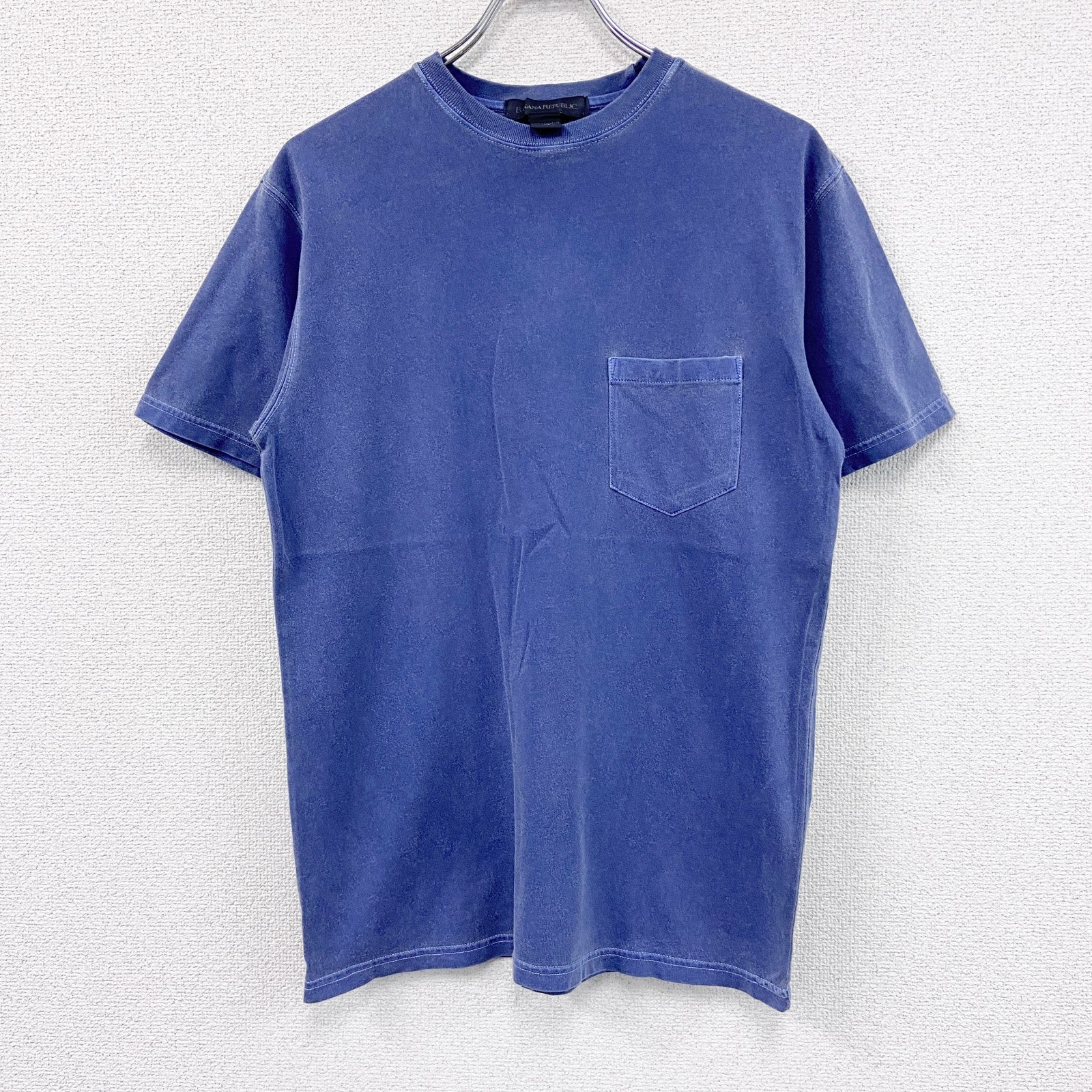 BANANA REPUBLIC　バナナリパブリック　半袖Tシャツ　青　ブルー　ネイビー　紺　XSサイズ　古着
