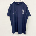 Print star　プリントスター　BOSS　ボス　SUNTORY　サントリー　Golden Bear　ゴールデンベア　半袖企業プリントTシャツ　紺　ネイビー　Lサイズ　古着