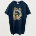 GILDAN　ギルダン　半袖プリントTシャツ　CRAZY　MEXICAN　レトロ　黒　ブラック　Mサイズ　古着