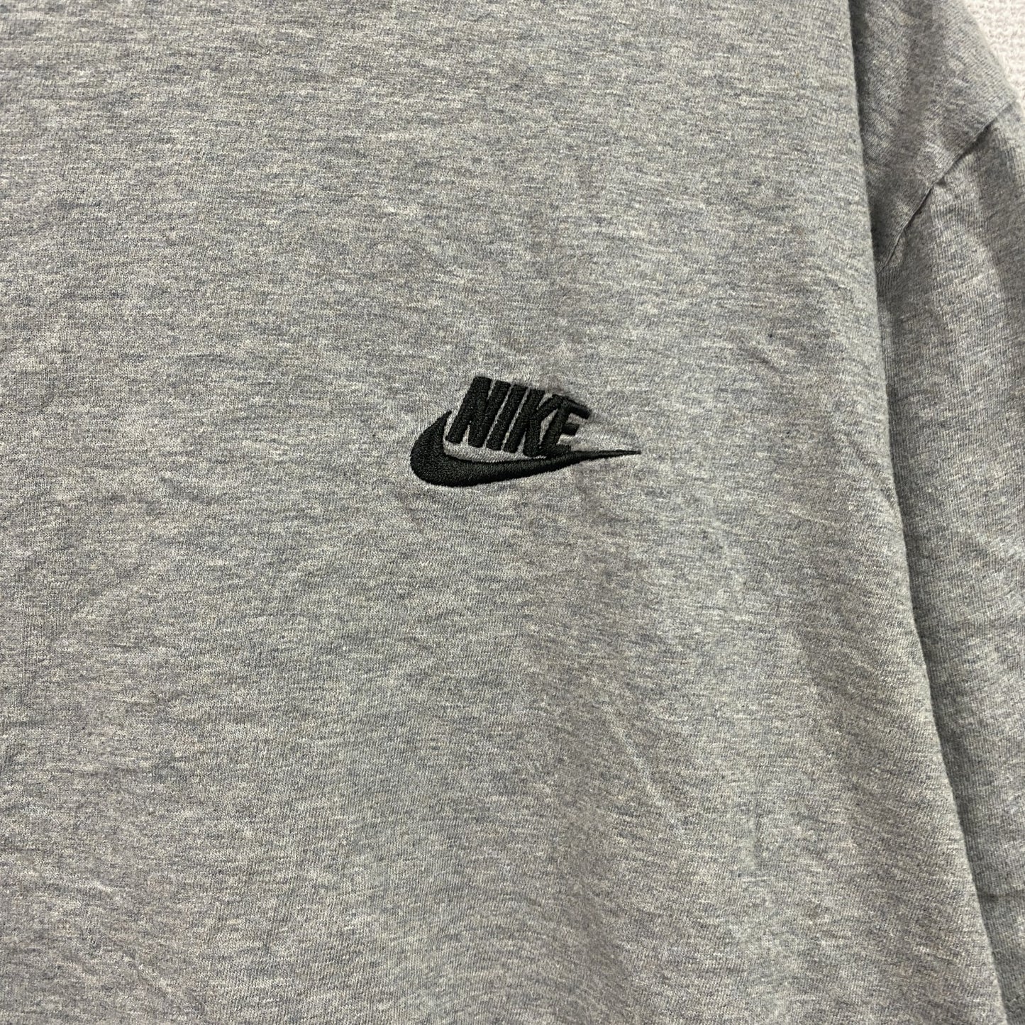 NIKE　ナイキ　半袖プリントTシャツ　ワンポイントT　灰色　グレー　2XLサイズ