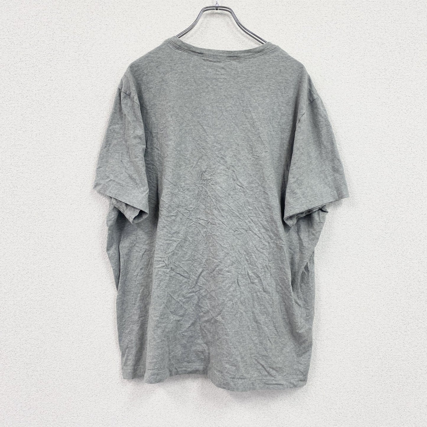 NIKE　ナイキ　半袖プリントTシャツ　ワンポイントT　灰色　グレー　2XLサイズ