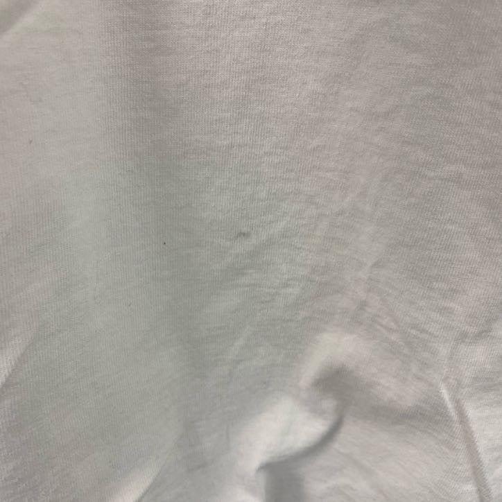 FRUIT OF THE LOOM　フルーツオブザルーム　半袖プリントTシャツ　シングルステッチ　白　ホワイト　2XLサイズ カットソー メンズ コットン 古着