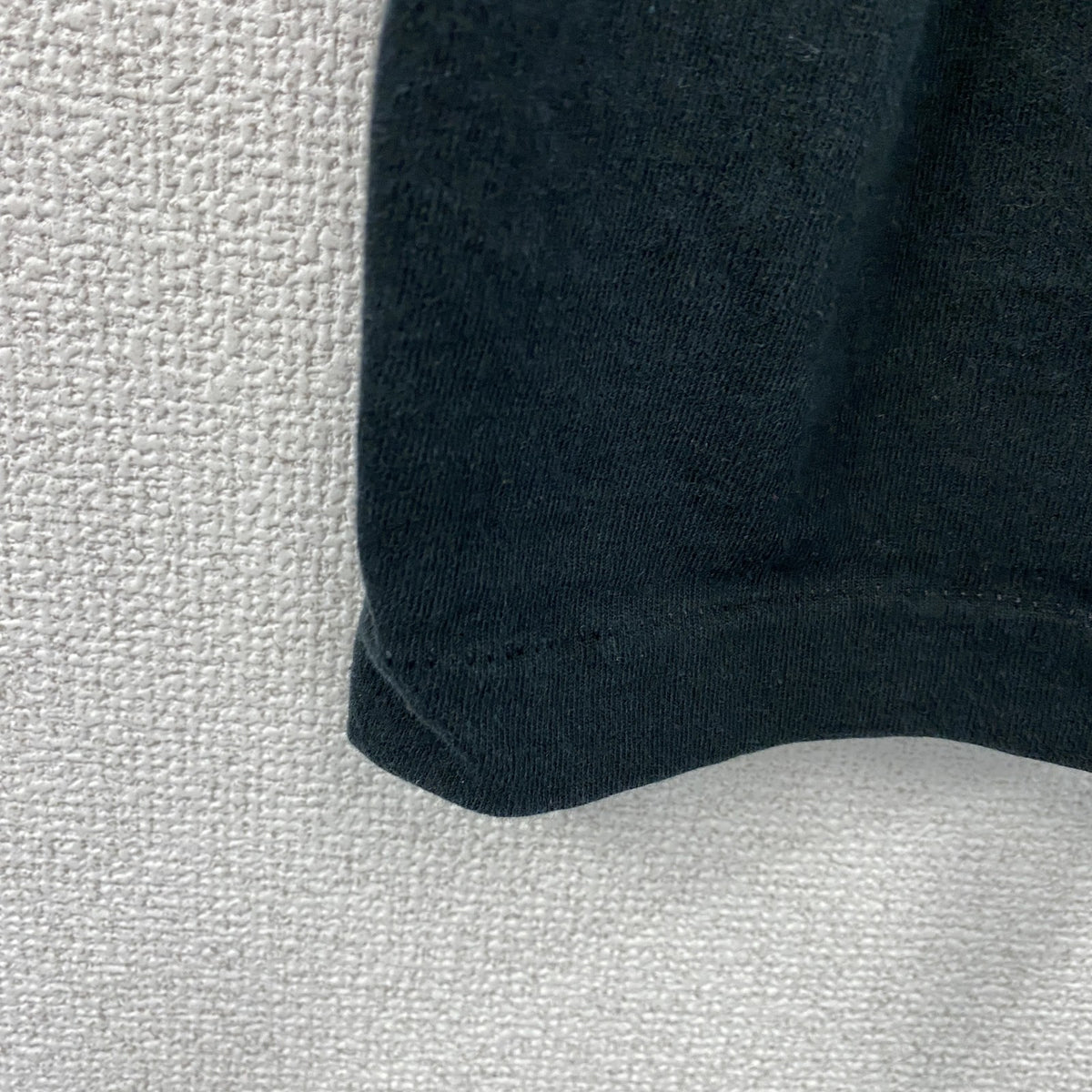 FRUIT OF THE LOOM　フルーツオブザルーム　半袖プリントTシャツ　シングルステッチ　黒　ブラック　XLサイズ カットソー メンズ コットン 古着