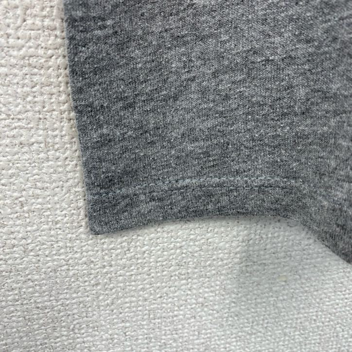 JERZEES　ジャージーズ　半袖プリントTシャツ　シングルステッチ　灰色　グレー　Mサイズ カットソー メンズ コットン 古着