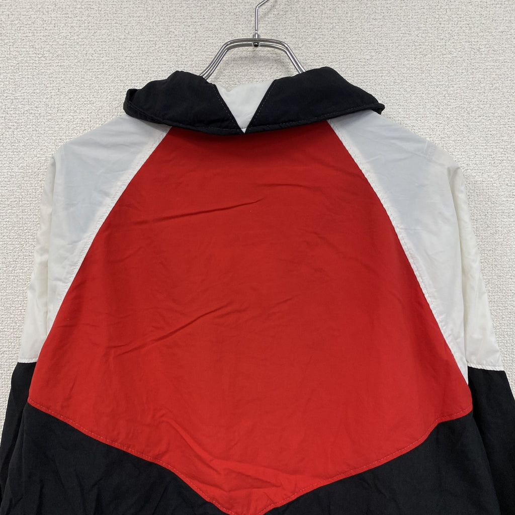 90s　JAMMIN　ジャミン　フルジップジャケット　ヴィンテージ　赤　レッド　黒　ブラック　Lサイズ　古着