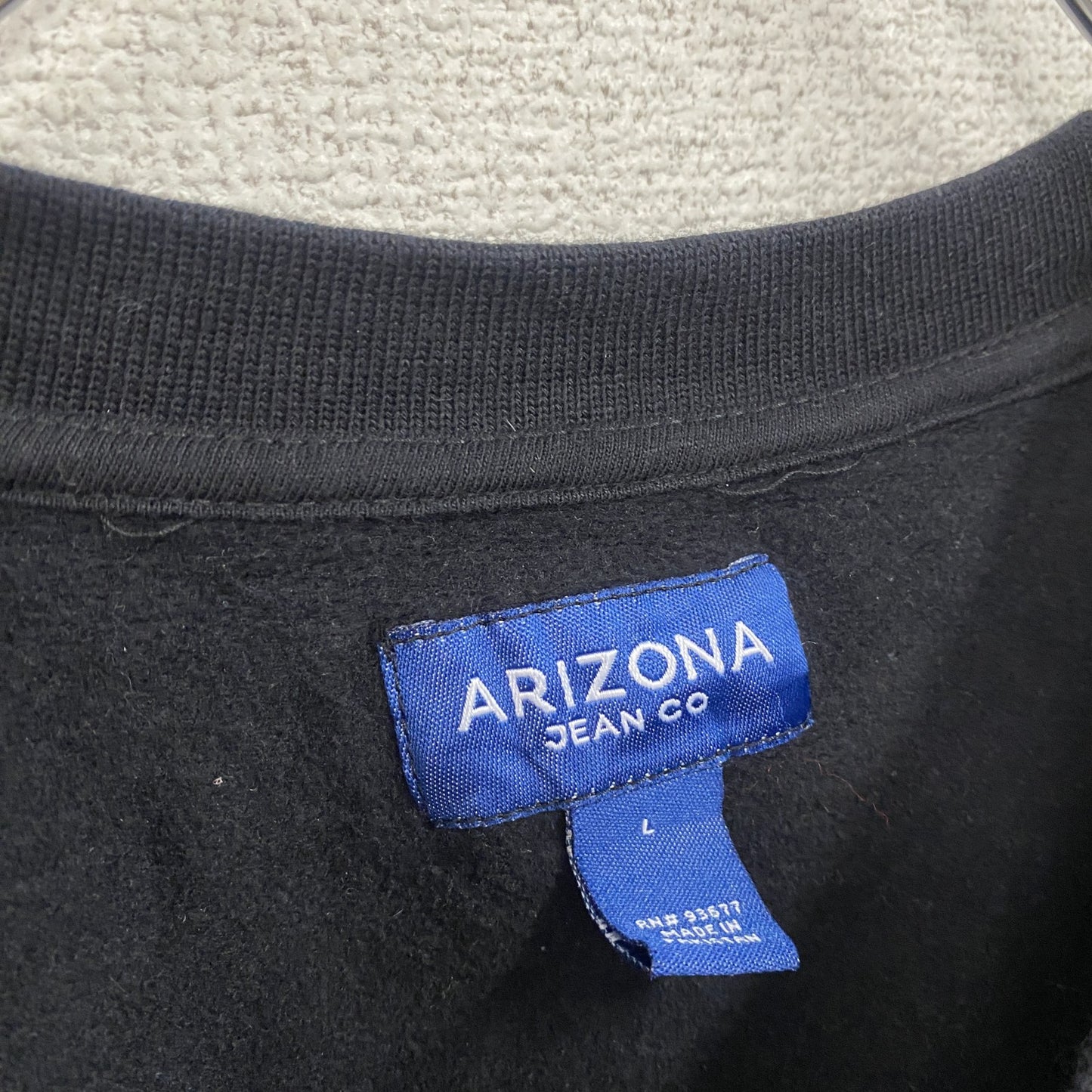 ARIZONA　スウェット/トレーナー　黒　ブラック　Lサイズ