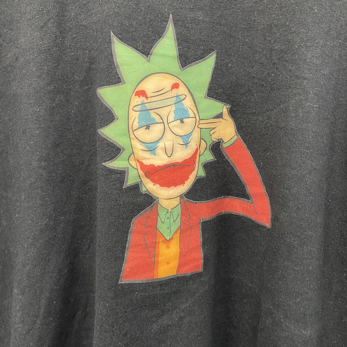 JOKER　ジョーカー　半袖プリントTシャツ　ブラック　Mサイズ　古着