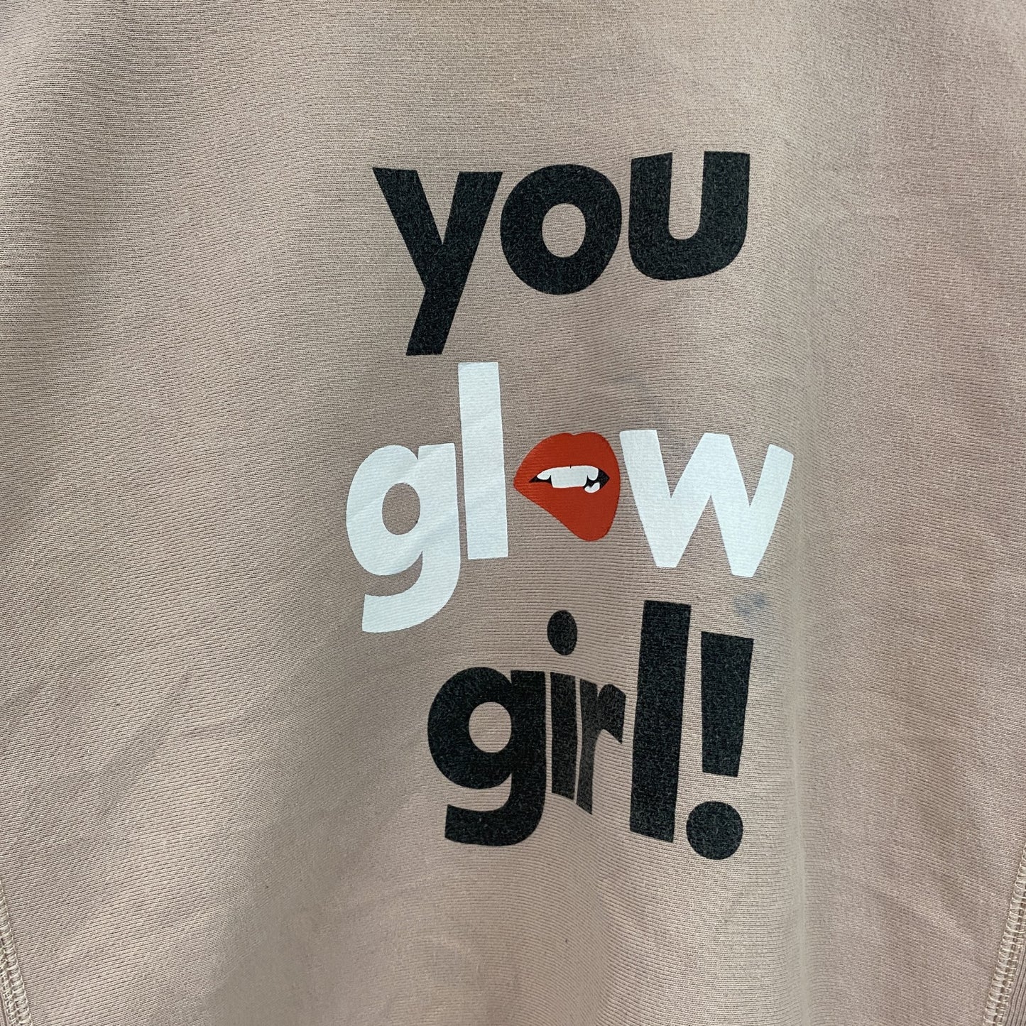 INDEPENDENT　スウェット/トレーナー　リバースウィーブタイプ　ピンク　Mサイズ