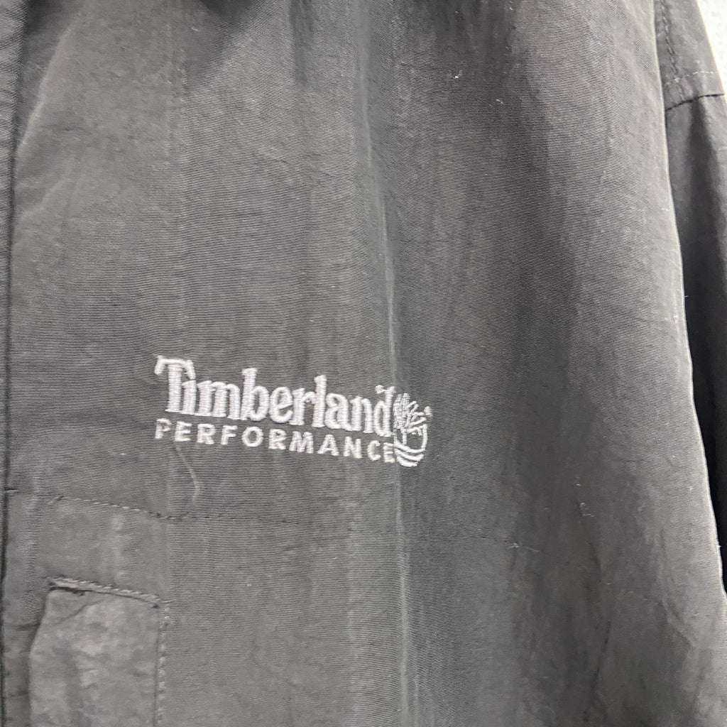 90s　Timberland　ティンバーランド　マウンテンパーカー/ナイロンジャケット　黒　ブラック　Sサイズ　　ヴィンテージ　古着