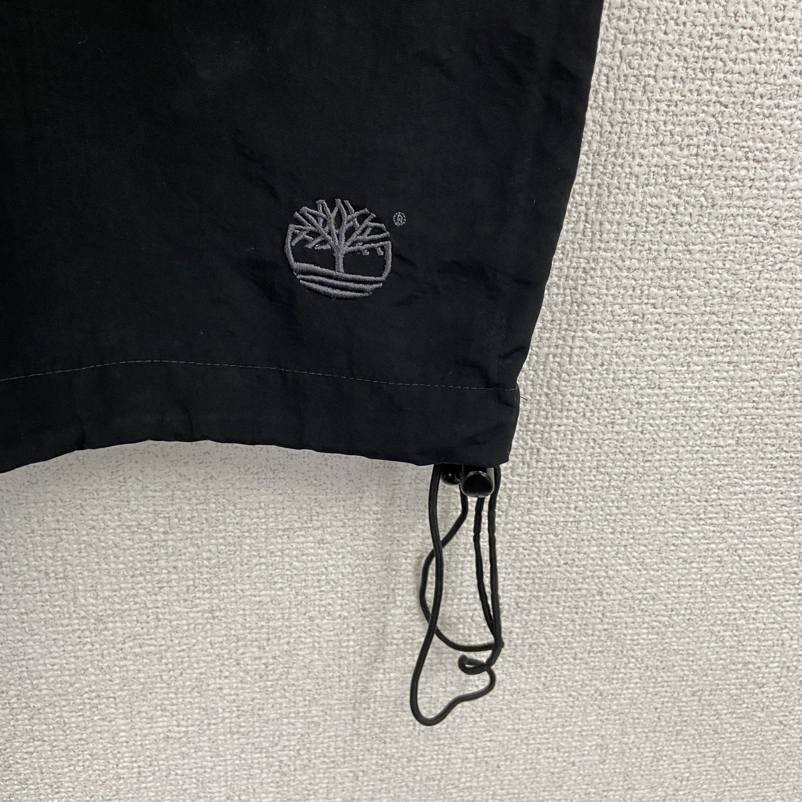 90s　Timberland　ティンバーランド　マウンテンパーカー/ナイロンジャケット　黒　ブラック　Sサイズ　　ヴィンテージ　古着