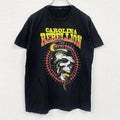 tultex　CAROLINA REBELLION　半袖プリントTシャツ　音楽T　黒　ブラック　Mサイズ　古着