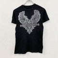 半袖プリントTシャツ　黒　ブラック　　古着